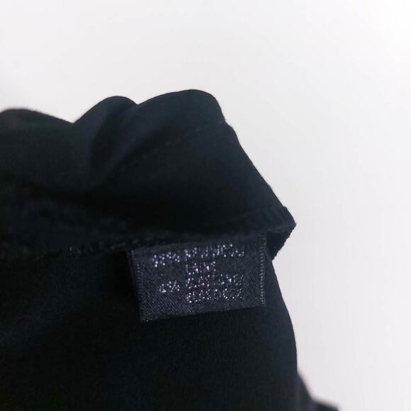 Lafayette 148 Black Dress Pants Size 12 Stretch Wool Straight Leg - Picture 9 of 9